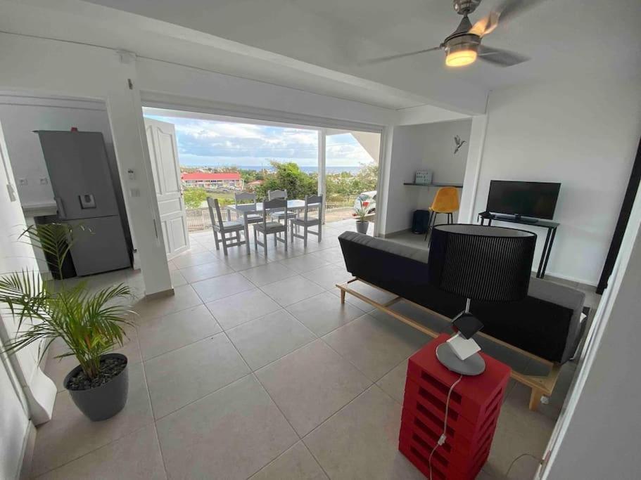 Villa Bahia - Appt F3 Vue Mer Et Montagne Baillif Buitenkant foto